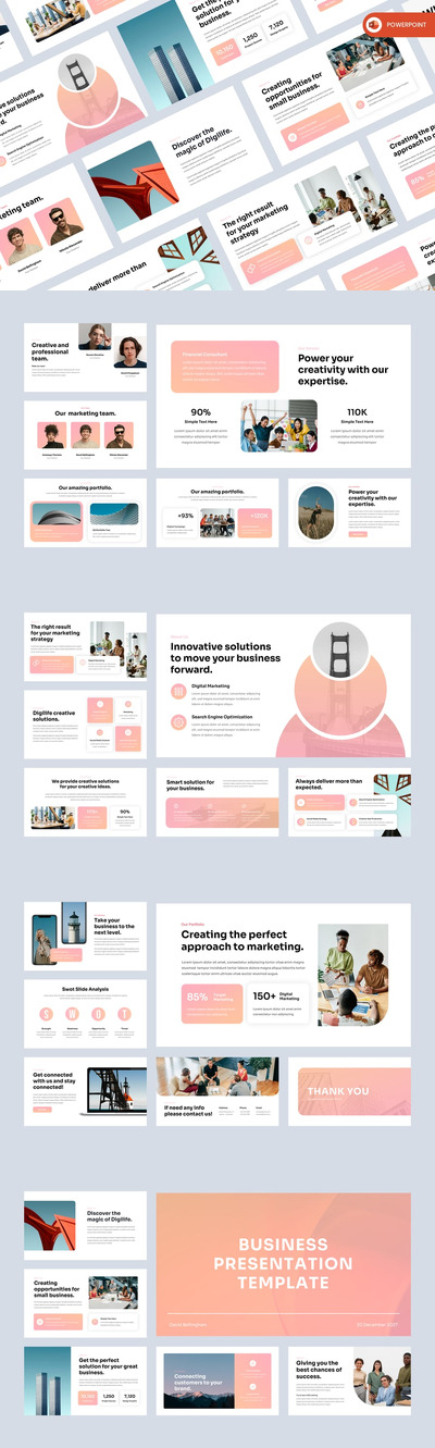 商业PowerPoint模板