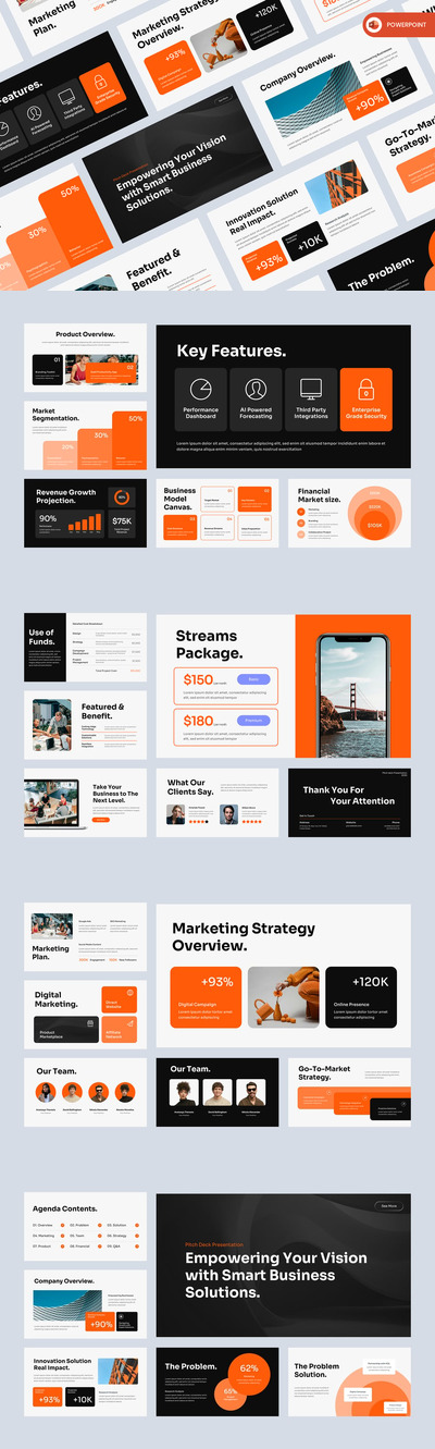 商业演示文稿 PowerPoint 模板