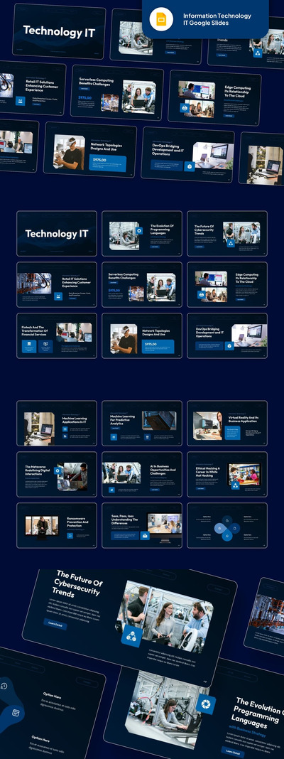 信息技术 IT Google 幻灯片