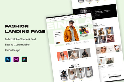 时尚登陆页面模板