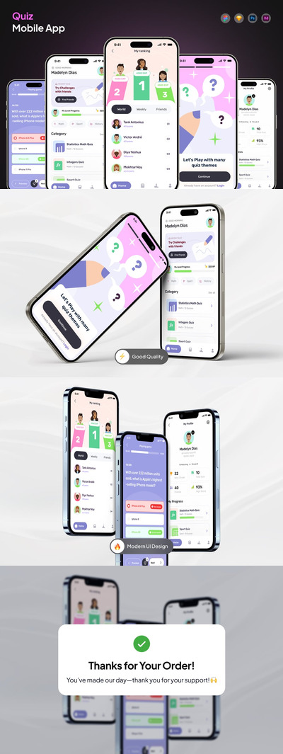 测验移动应用程序