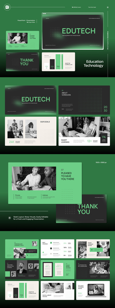 教育科技 PowerPoint 模板