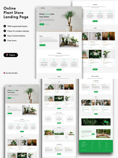 植物商店登陆页面