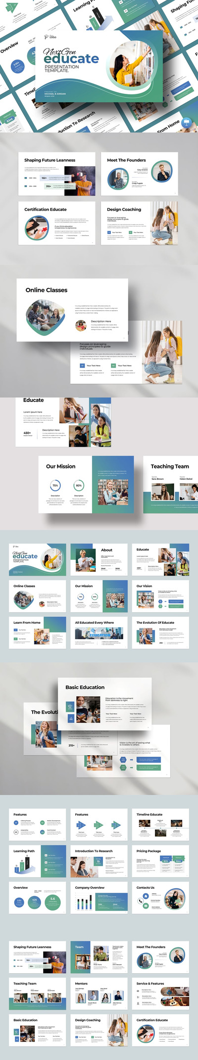 NextGen Educate Keynote 模板