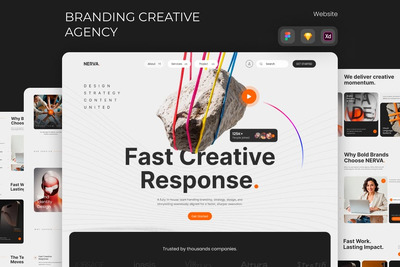 NERVA – 品牌创意机构网站