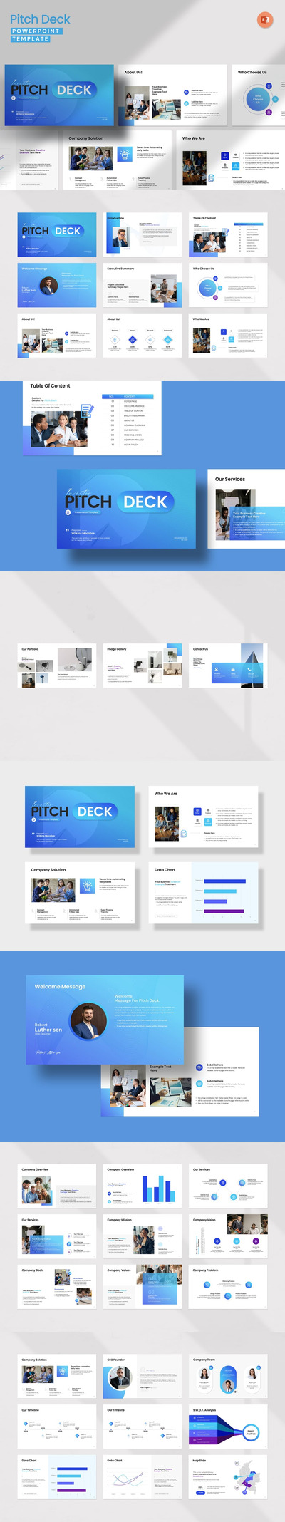 精美的投资者推介演示文稿 PowerPoint