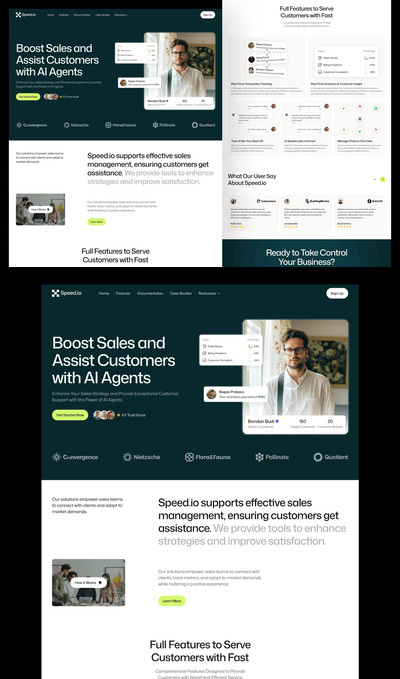 Speed.io – AI代理网站