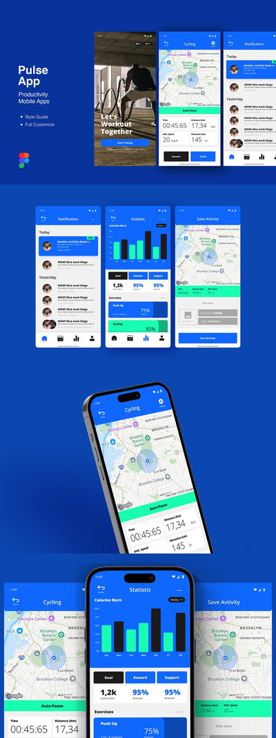 Pulse – 社交健身移动应用