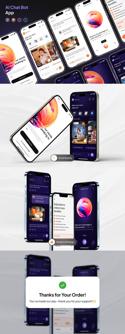 人工智能聊天机器人移动应用程序