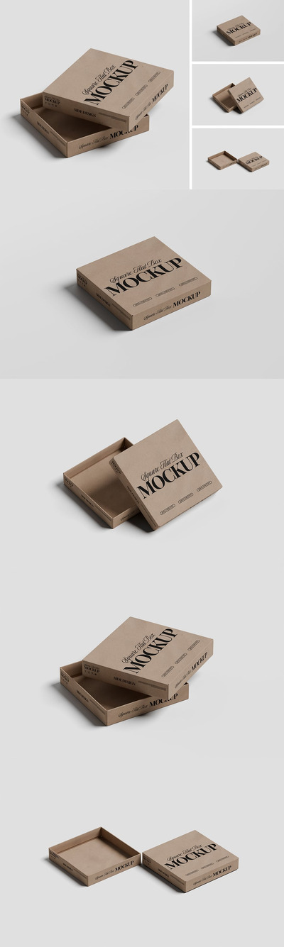 扁平方形盒子模型