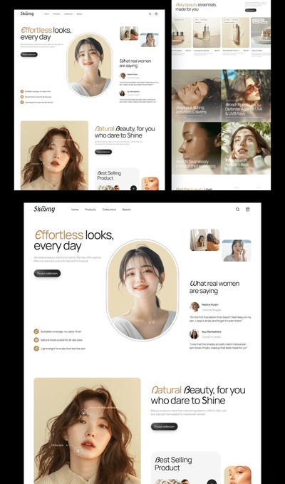 Skinray——护肤品电商商店