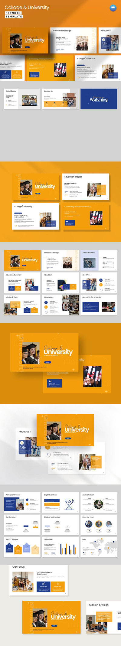 大学主题演讲模板