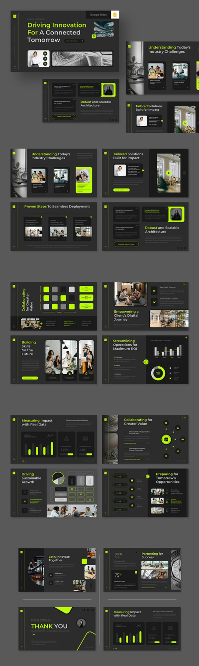 未来商业 Google 幻灯片