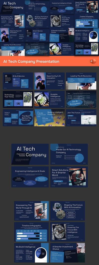 人工智能科技公司 PowerPoint