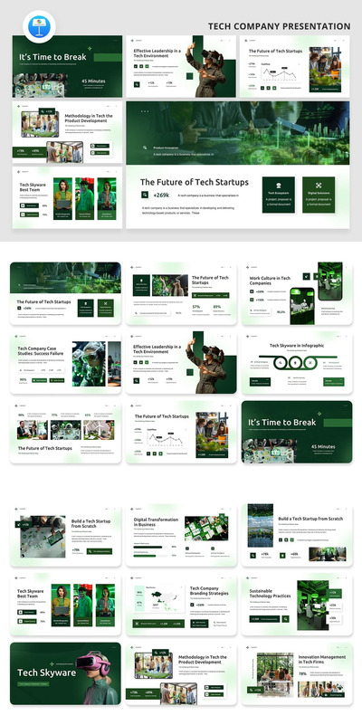 科技公司主题演讲