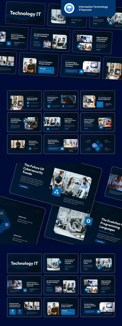 信息技术IT主题演讲