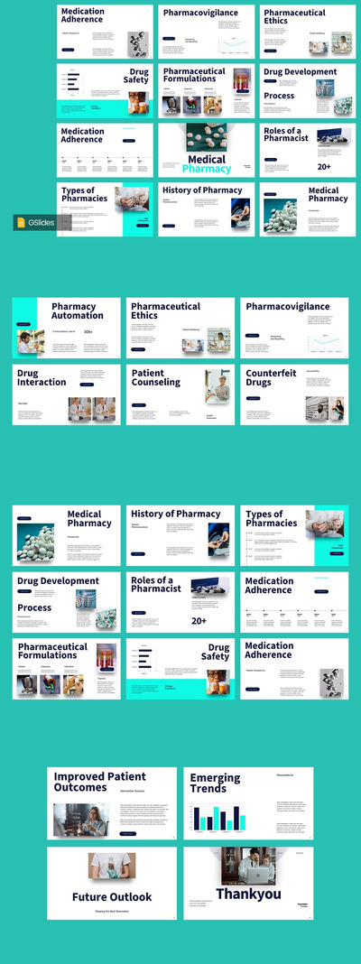 医疗药房 Google 幻灯片