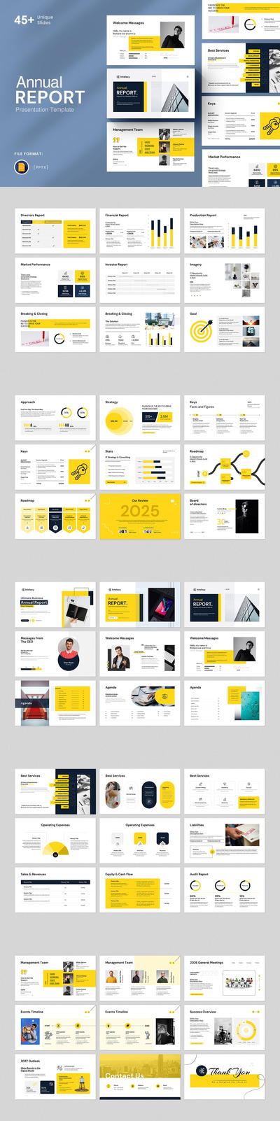 Intelaxy 年度报告 Google 幻灯片演示