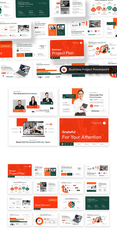 商业项目计划书 Powerpoint