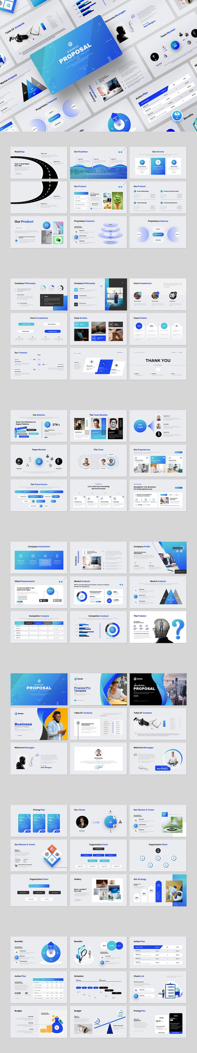 散打商业计划书主题模板