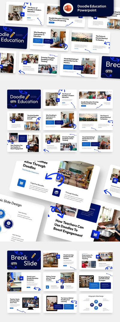 涂鸦教育 PowerPoint 演示文稿