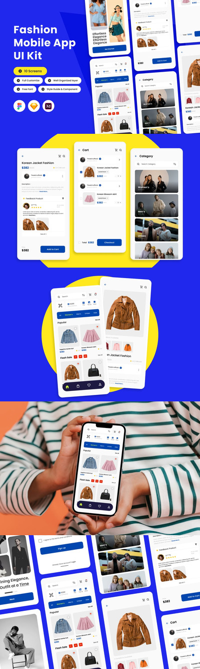 Lova – 时尚的移动应用程序设计