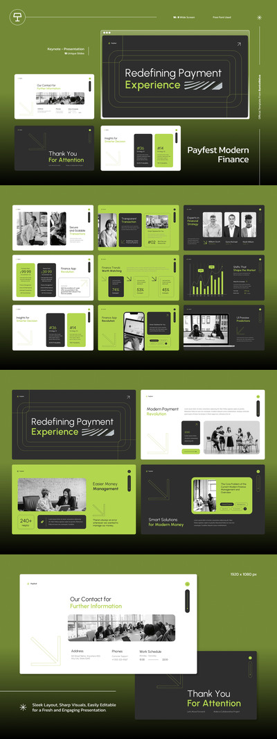 现代金融主题演讲模板