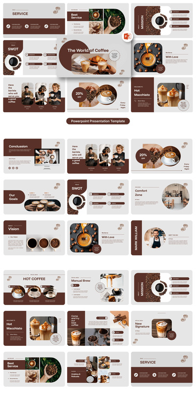 咖啡店 PowerPoint