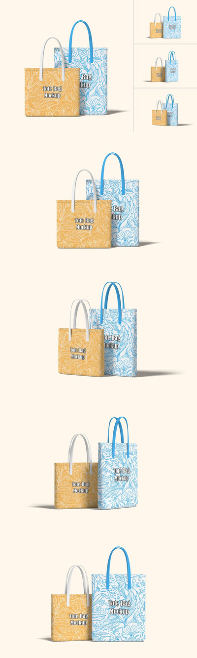 手提袋模型