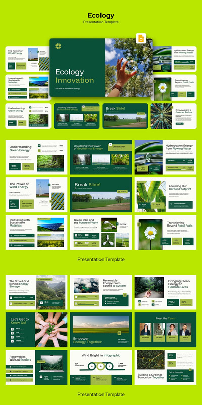 生态学 Google 幻灯片