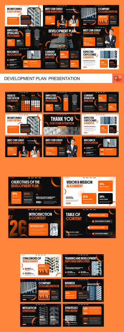 发展计划 PowerPoint