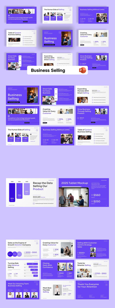 商务销售 PowerPoint