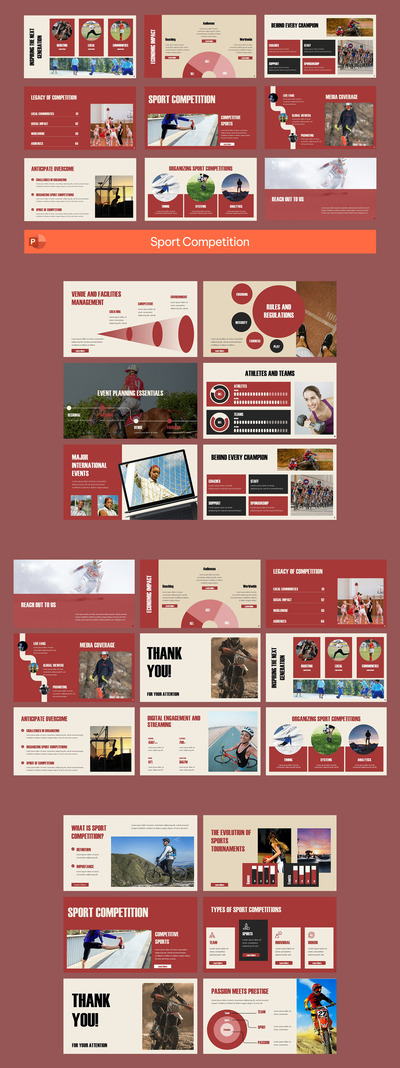 体育竞赛 PowerPoint