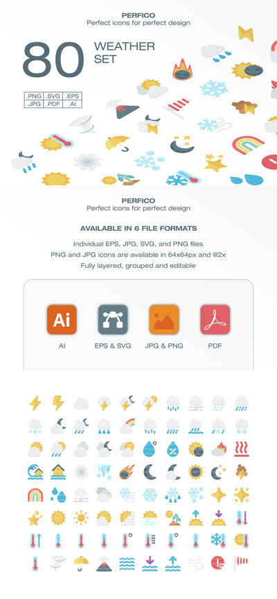 天气图标集