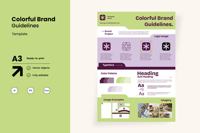 A3 彩色品牌指南