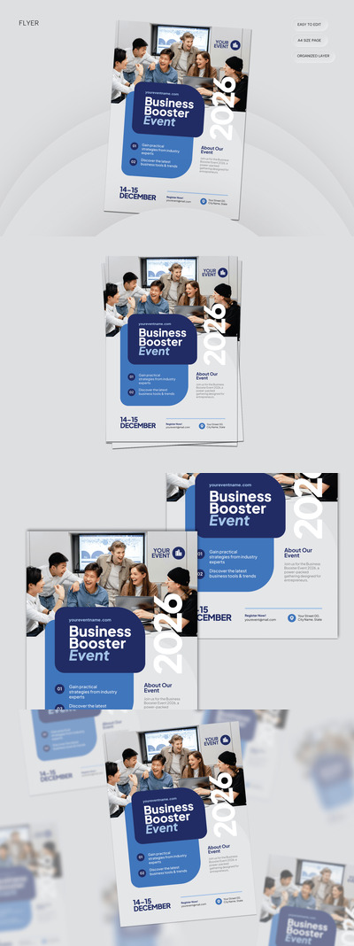 商业助推器 – 传单