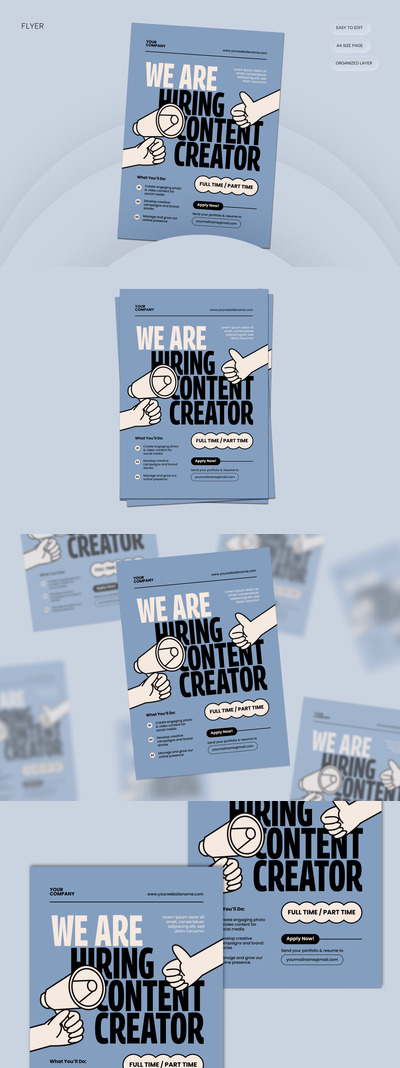 求职者 – 传单