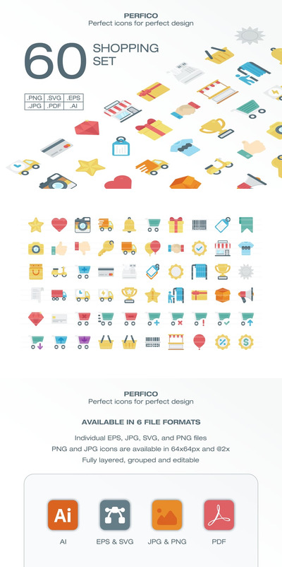 购物图标集