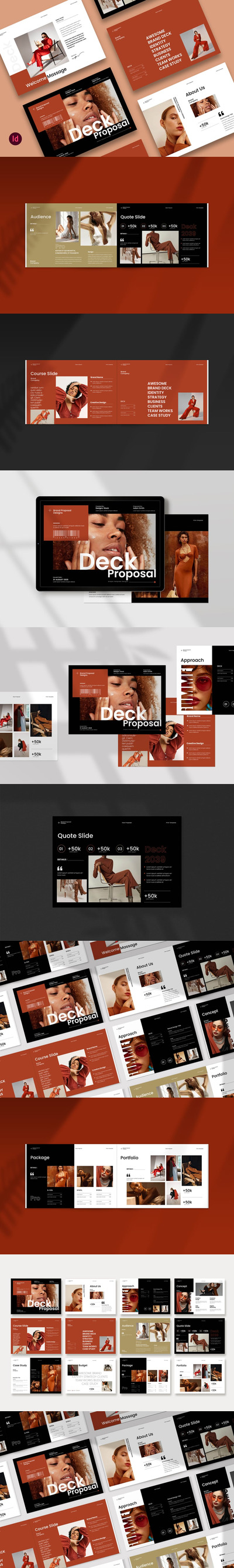 甲板提案景观模板