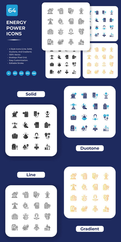 能源图标包