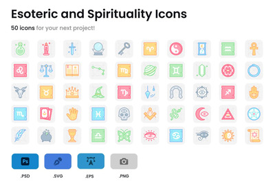 神秘学和灵性图标