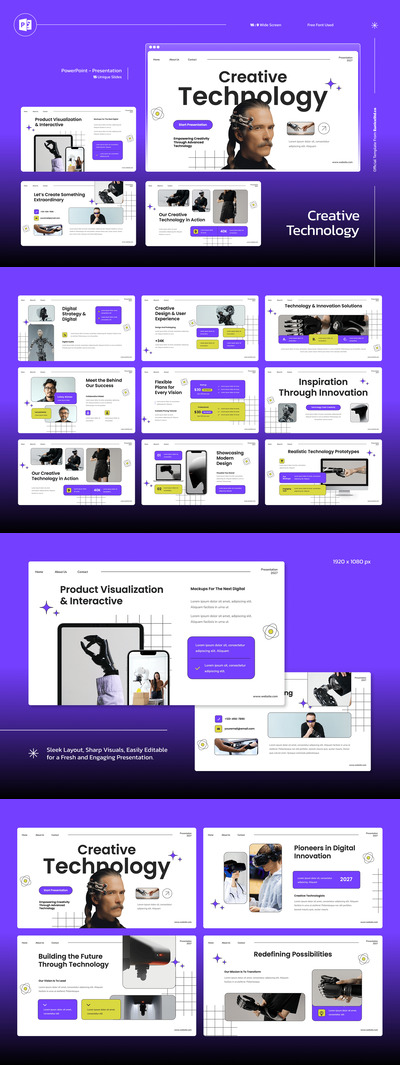 创意科技 PowerPoint 模板