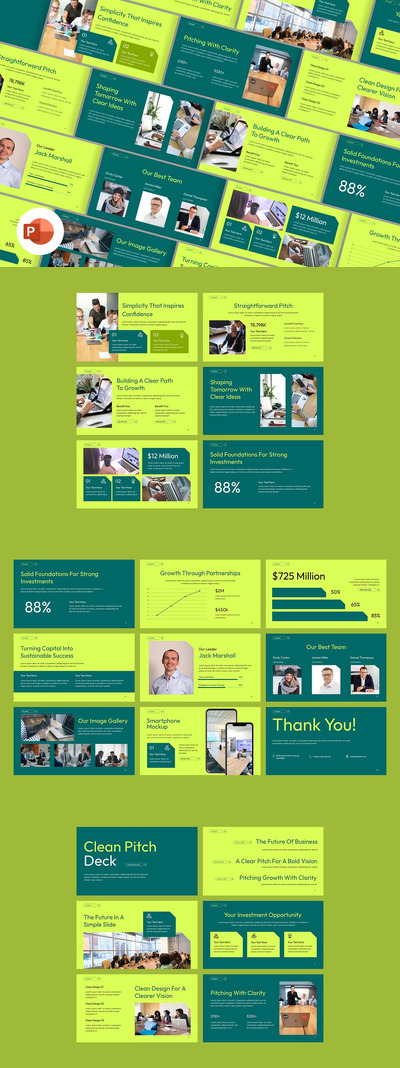 清晰的演示文稿