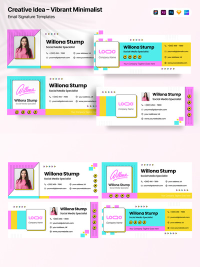 创意灵感——电子邮件签名模板