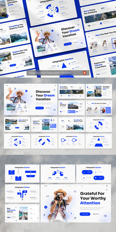 旅游度假 PowerPoint