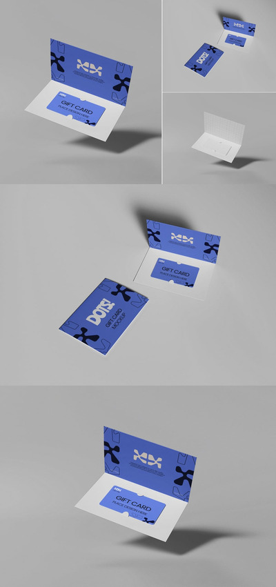 礼品卡样机