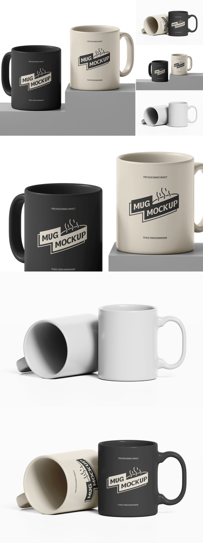 高品质马克杯模型