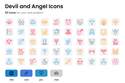 魔鬼和天使图标