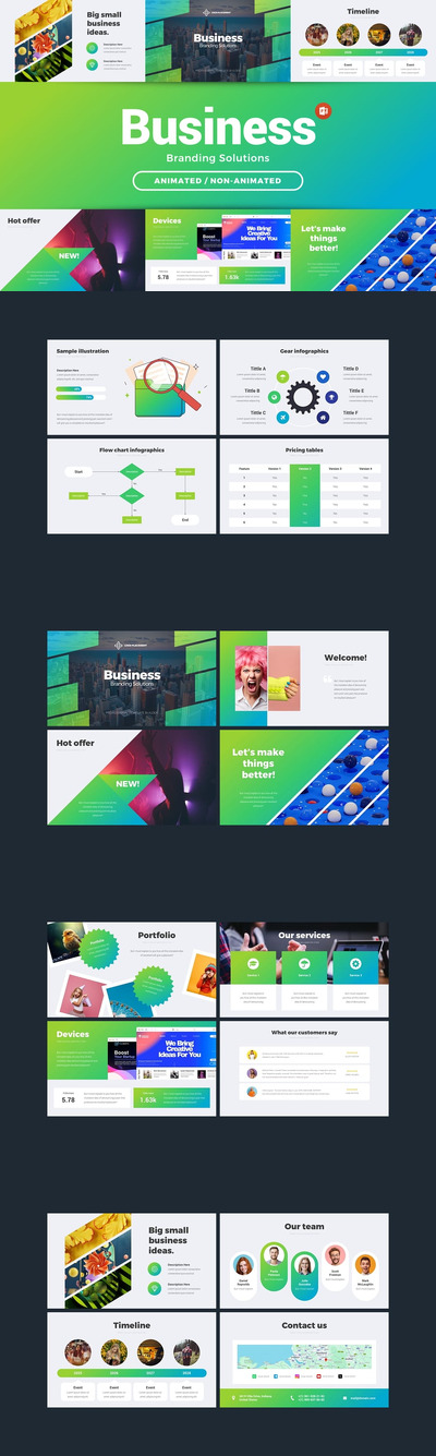 商业品牌动画 PowerPoint