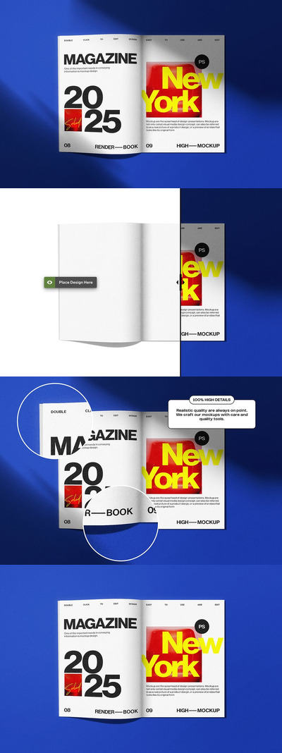 杂志书籍样机